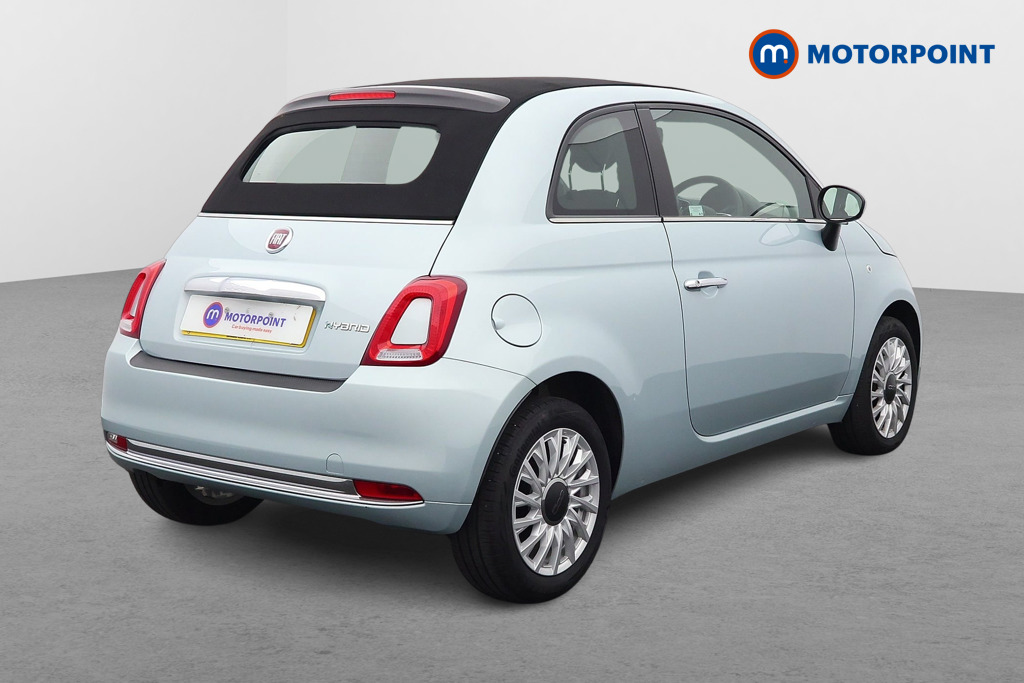 Fiat 500 1.0 Mild Hybrid 2Dr Manual Petrol Convertible - Stock Number (1602872) - Drivers side rear corner