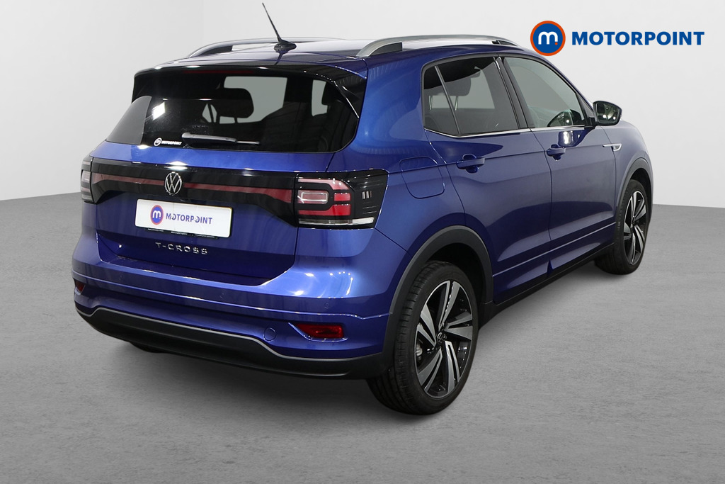 Volkswagen T-Cross R-Line Automatic Petrol SUV - Stock Number (1602906) - Drivers side rear corner