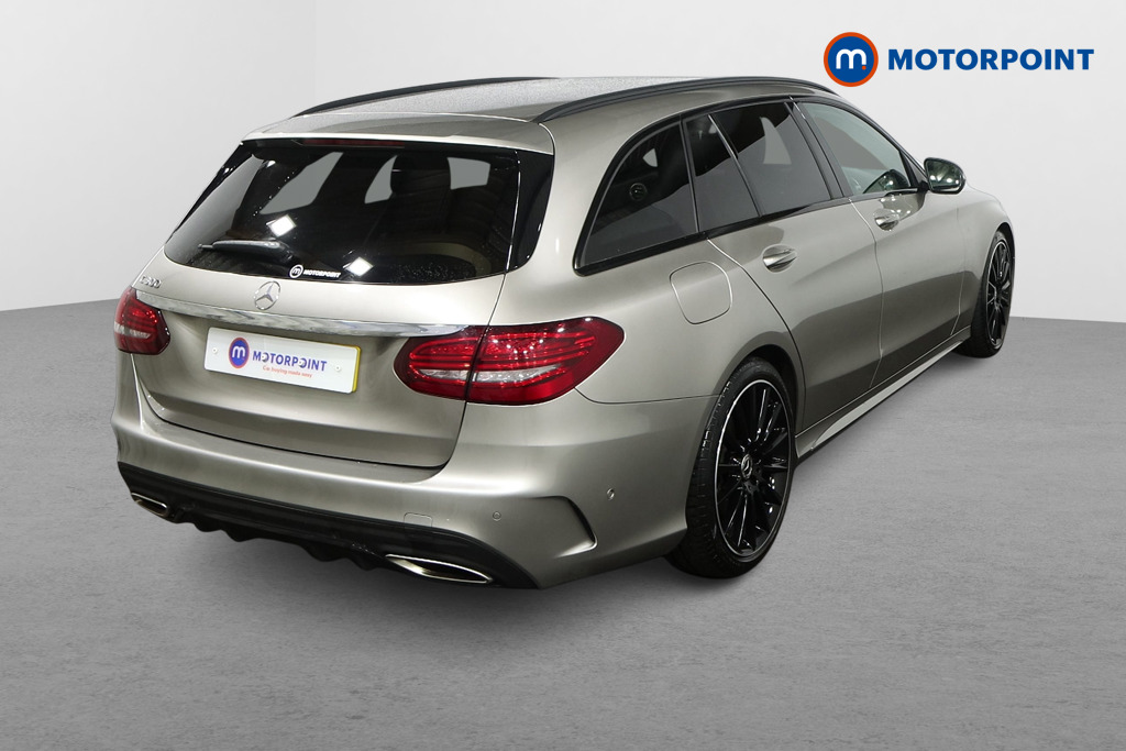 Mercedes-Benz C Class Amg Line Night Edition Automatic Petrol Estate - Stock Number (1603257) - Drivers side rear corner