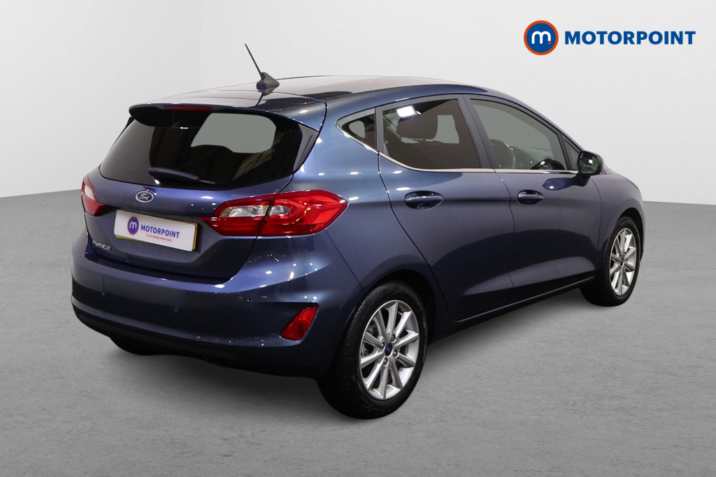 Ford Fiesta Titanium Manual Petrol Hatchback - Stock Number (1604572) - Drivers side rear corner