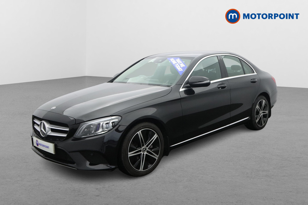 Mercedes-Benz C Class Sport Automatic Petrol Saloon - Stock Number (1588572) - Passenger side front corner