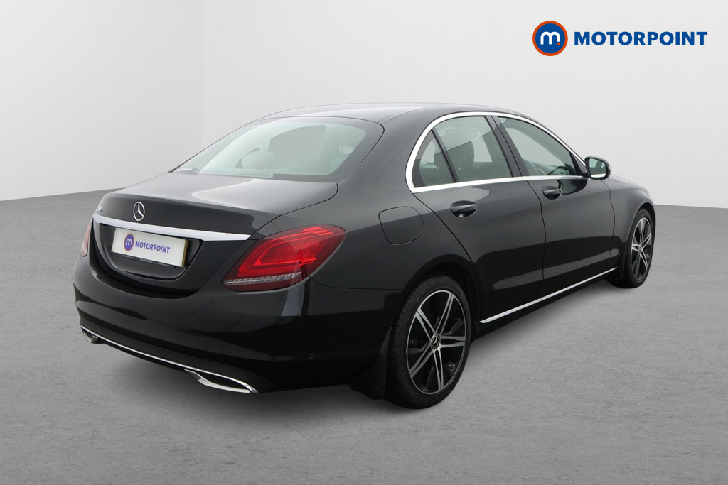 Mercedes-Benz C Class Sport Automatic Petrol Saloon - Stock Number (1588572) - Drivers side rear corner
