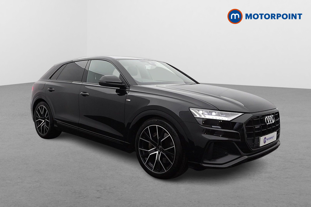 Audi Q8 Black Edition Automatic Petrol Plug-In Hybrid SUV - Stock Number (1590478) - Drivers side front corner