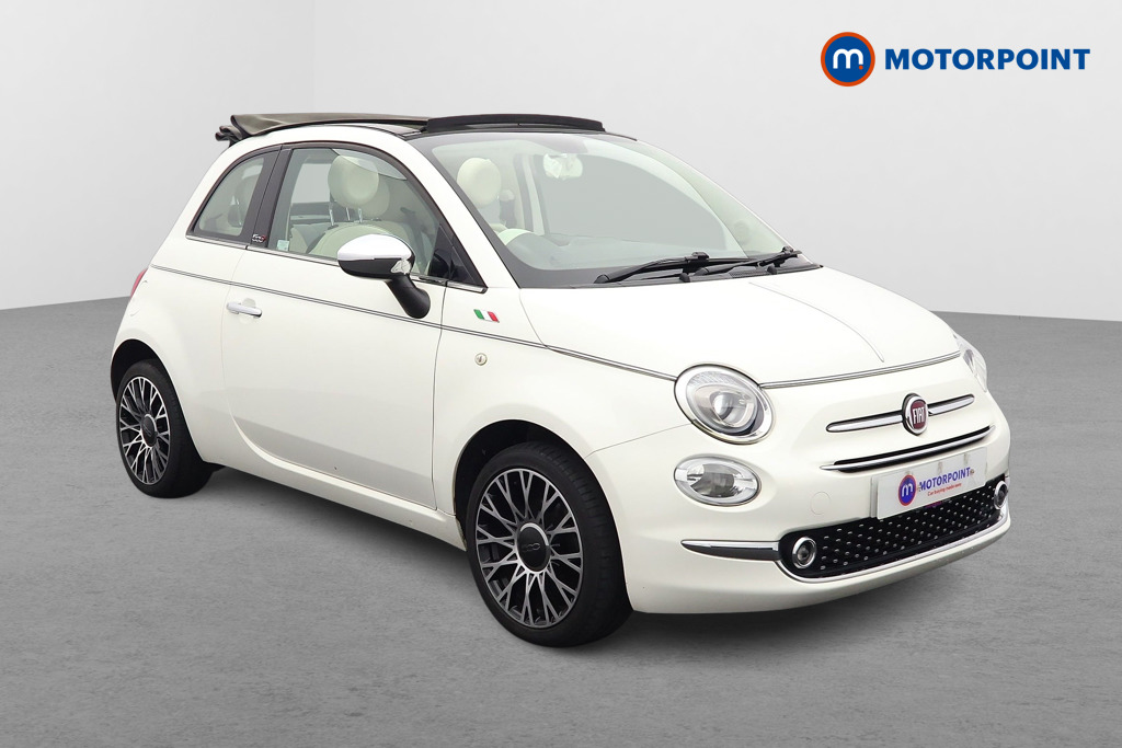 Fiat 500 Collezione Manual Petrol Convertible - Stock Number (1593304) - Drivers side front corner