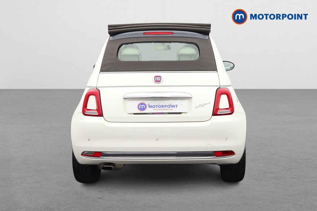 Fiat 500 Collezione Manual Petrol Convertible - Stock Number (1593304) - Rear bumper