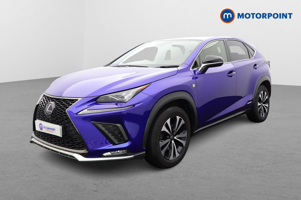 Lexus NX F-Sport Automatic Petrol-Electric Hybrid SUV - Stock Number (1598959) - Passenger side front corner