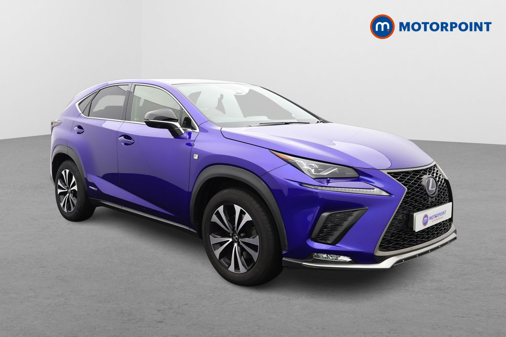 Lexus NX F-Sport Automatic Petrol-Electric Hybrid SUV - Stock Number (1598959) - Drivers side front corner