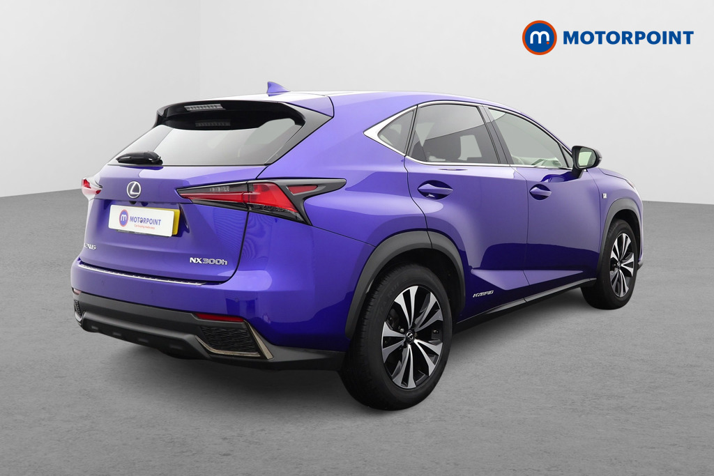 Lexus NX F-Sport Automatic Petrol-Electric Hybrid SUV - Stock Number (1598959) - Drivers side rear corner