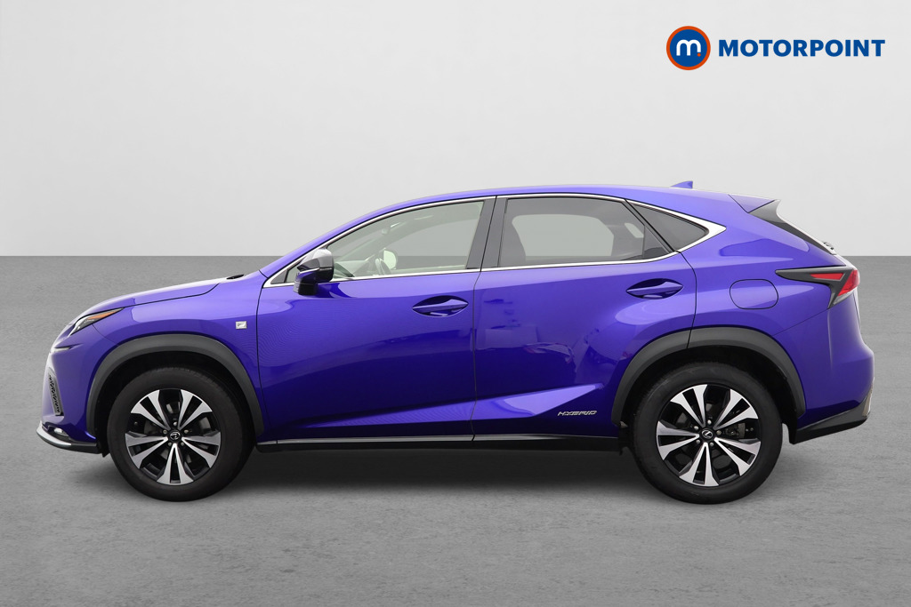 Lexus NX F-Sport Automatic Petrol-Electric Hybrid SUV - Stock Number (1598959) - Passenger side