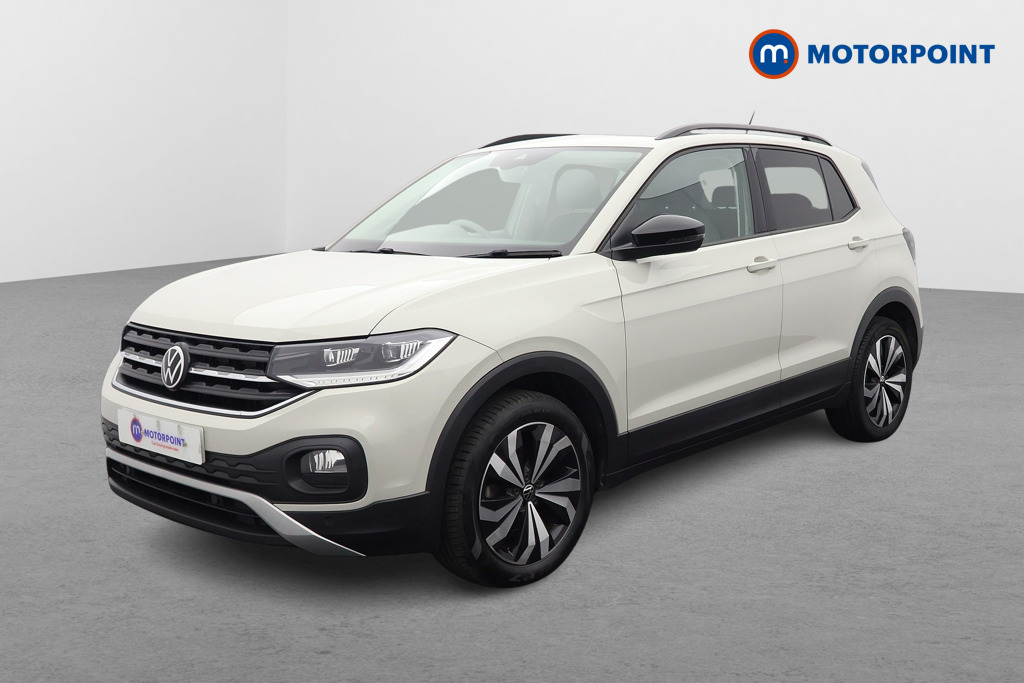 Volkswagen T-Cross Black Edition Manual Petrol SUV - Stock Number (1600491) - Passenger side front corner