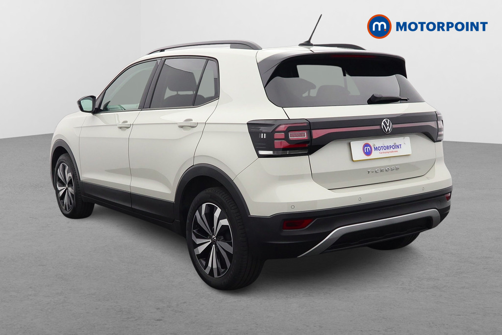 Volkswagen T-Cross Black Edition Manual Petrol SUV - Stock Number (1600491) - Passenger side rear corner