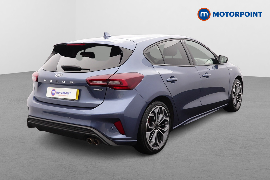 Ford Focus St-Line X Automatic Petrol Hatchback - Stock Number (1600556) - Drivers side rear corner
