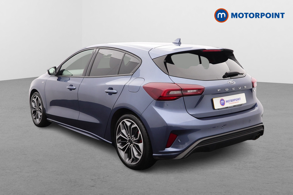 Ford Focus St-Line X Automatic Petrol Hatchback - Stock Number (1600556) - Passenger side rear corner
