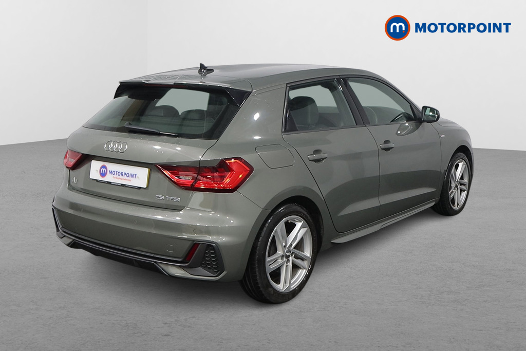 Audi A1 S Line Manual Petrol Hatchback - Stock Number (1600591) - Drivers side rear corner