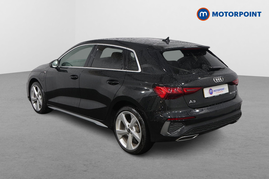 Audi A3 S Line Automatic Petrol Plug-In Hybrid Hatchback - Stock Number (1601530) - Passenger side rear corner