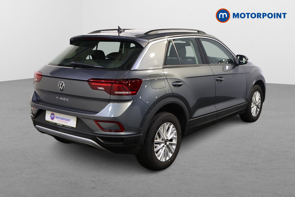 Volkswagen T-Roc Life Automatic Petrol SUV - Stock Number (1602002) - Drivers side rear corner