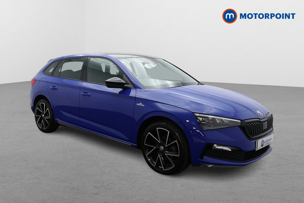 Skoda Scala Monte Carlo Manual Petrol Hatchback - Stock Number (1602287) - Drivers side front corner