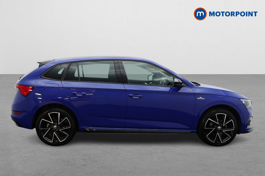 Skoda Scala Monte Carlo Manual Petrol Hatchback - Stock Number (1602287) - Drivers side