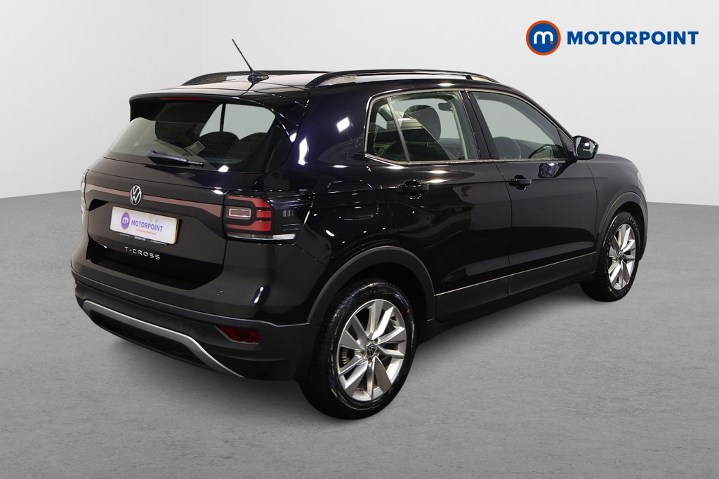 Volkswagen T-Cross SE Manual Petrol SUV - Stock Number (1602697) - Drivers side rear corner