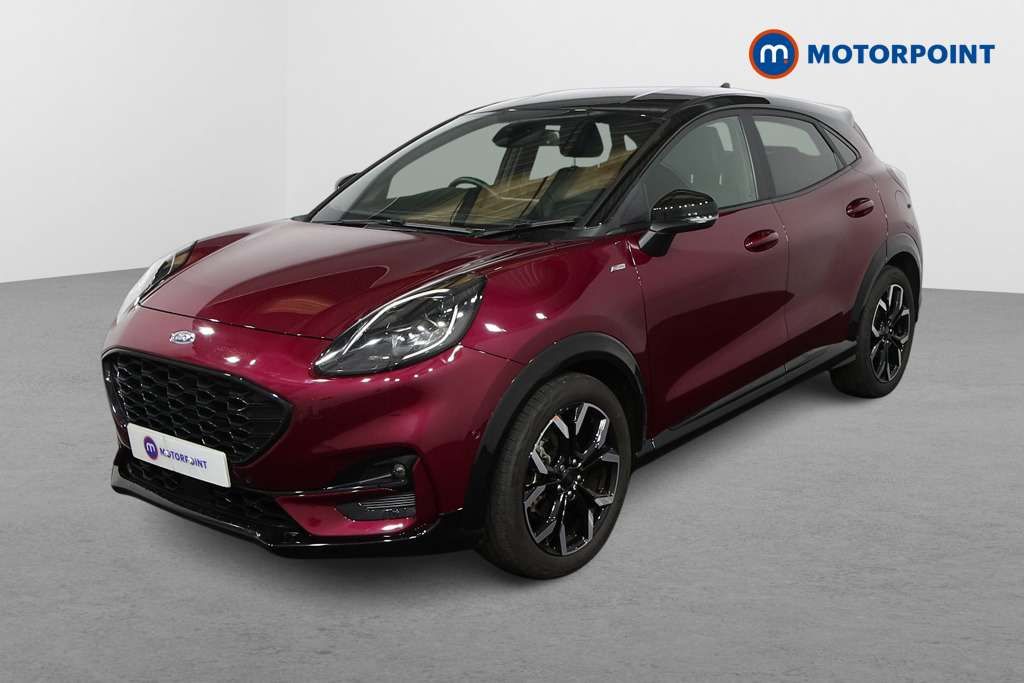 Ford Puma Vivid Ruby Edition Manual Petrol SUV - Stock Number (1602763) - Passenger side front corner