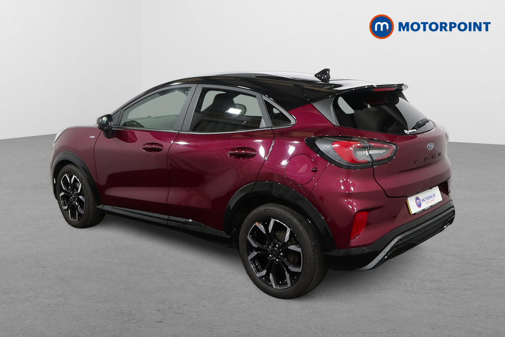 Ford Puma Vivid Ruby Edition Manual Petrol SUV - Stock Number (1602763) - Passenger side rear corner
