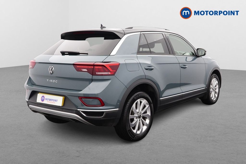 Volkswagen T-Roc Style Automatic Petrol SUV - Stock Number (1603465) - Drivers side rear corner