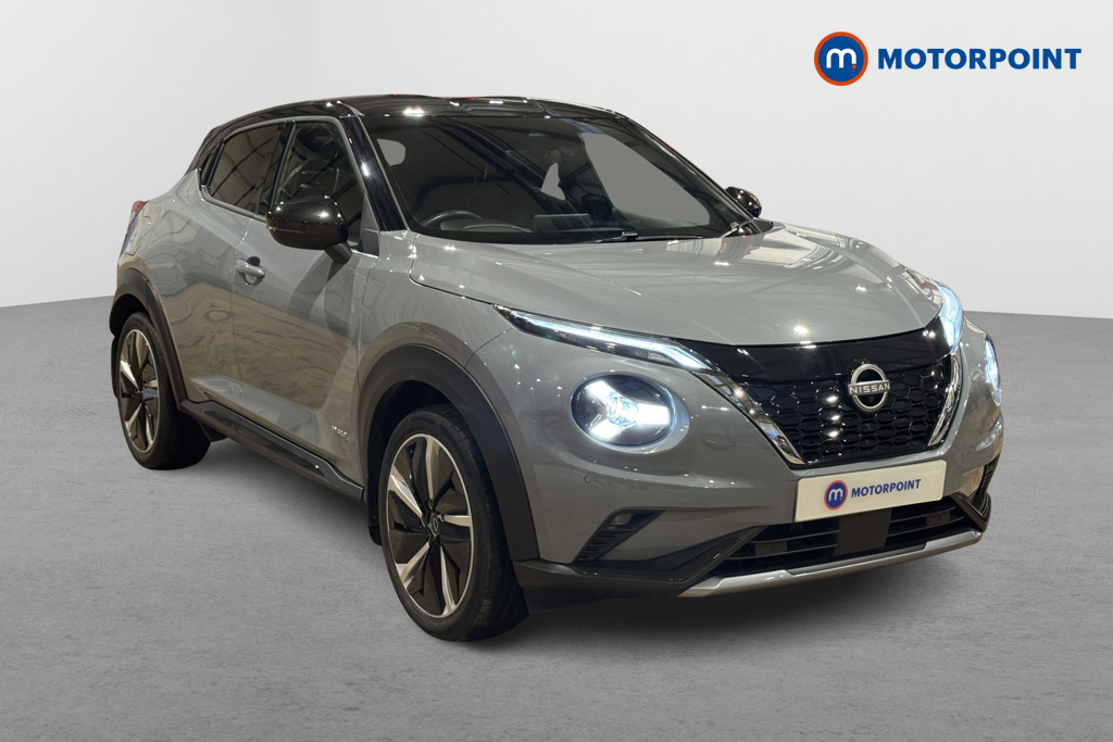 Nissan Juke Tekna-Plus Automatic Petrol-Electric Hybrid SUV - Stock Number (1603826) - Drivers side front corner