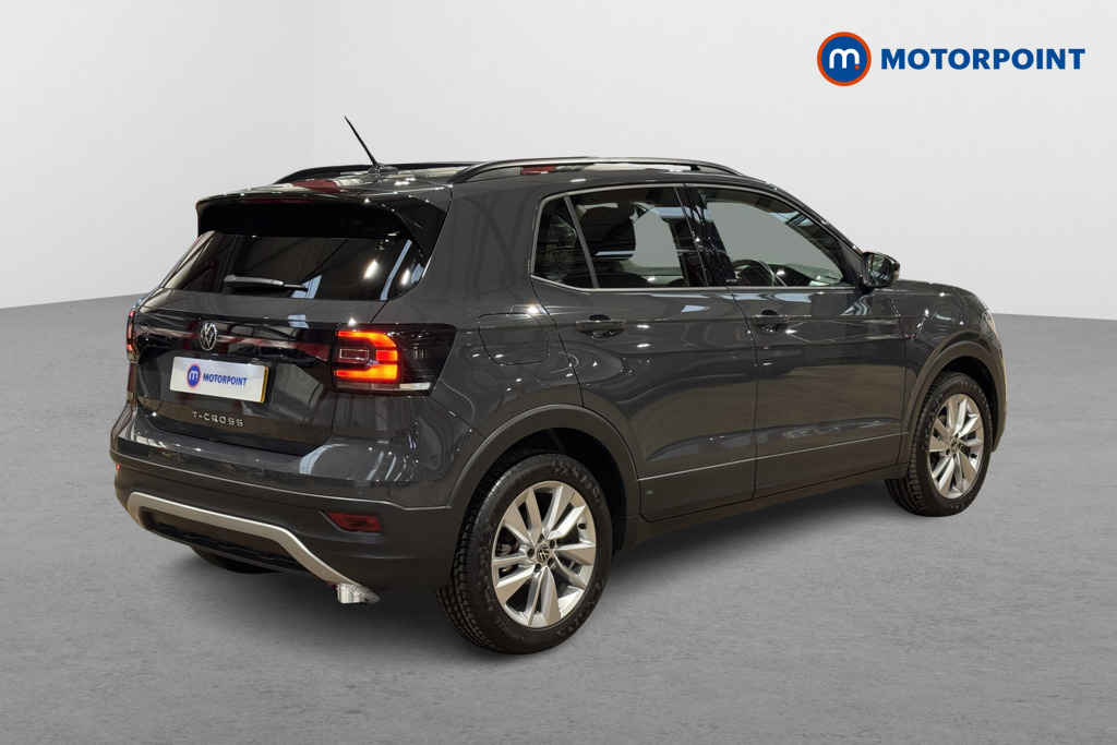 Volkswagen T-Cross Active Manual Petrol SUV - Stock Number (1604600) - Drivers side rear corner