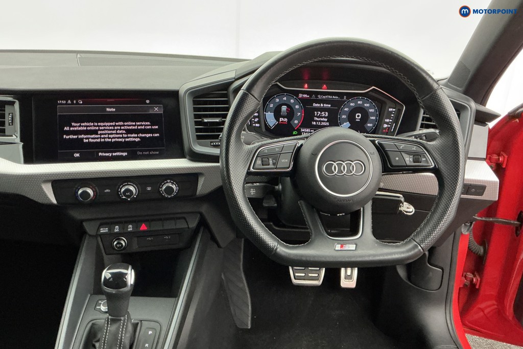Audi A1 Black Edition Automatic Petrol Hatchback - Stock Number (1595649) - 1st supplementary image