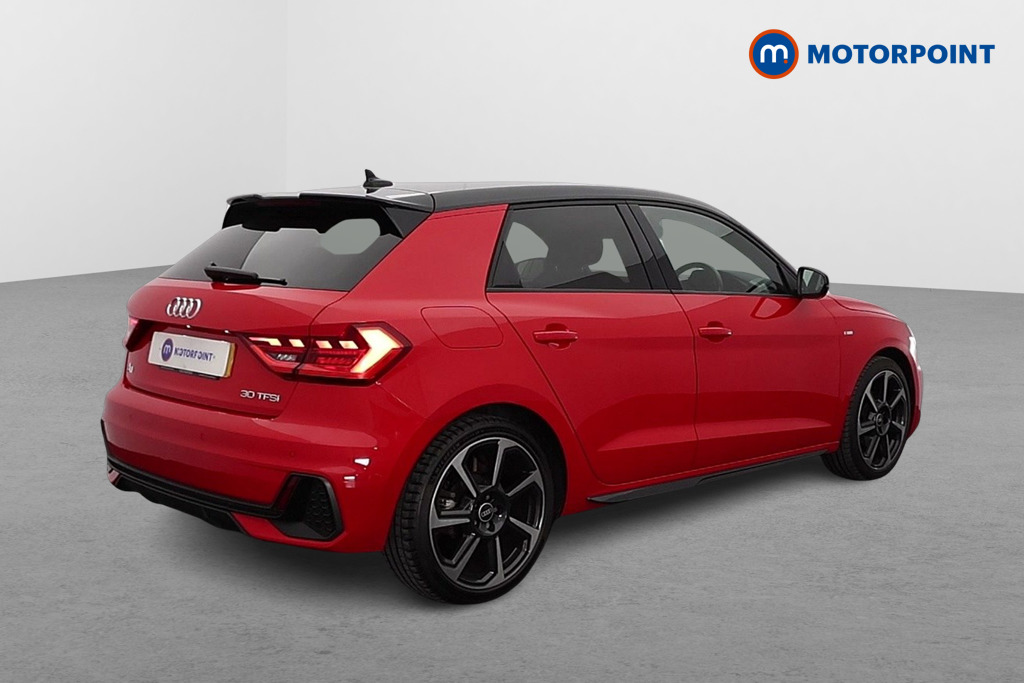 Audi A1 Black Edition Automatic Petrol Hatchback - Stock Number (1595649) - Drivers side rear corner