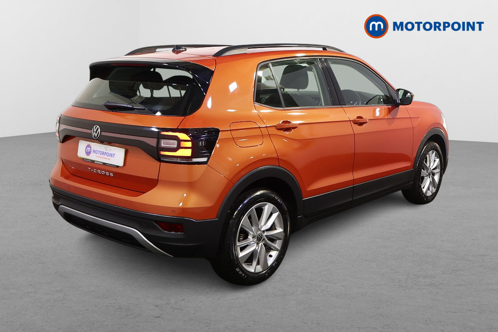 Volkswagen T-Cross SE Automatic Petrol SUV - Stock Number (1598697) - Drivers side rear corner