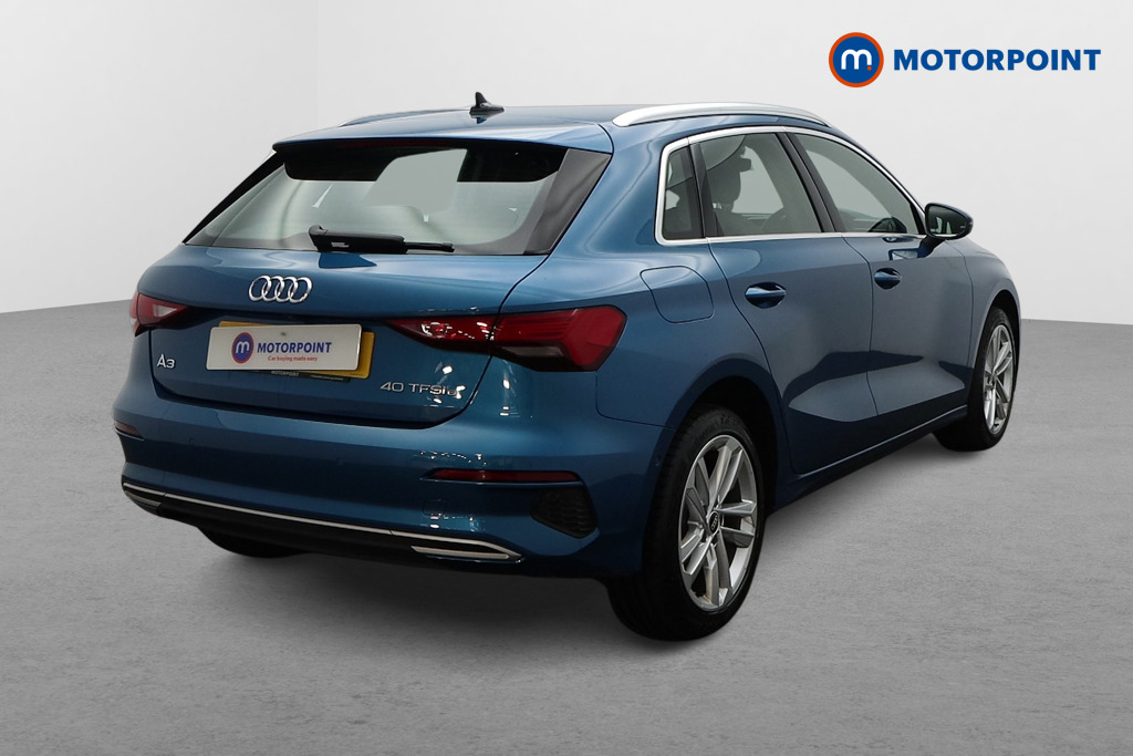 Audi A3 Sport Automatic Petrol Plug-In Hybrid Hatchback - Stock Number (1600391) - Drivers side rear corner