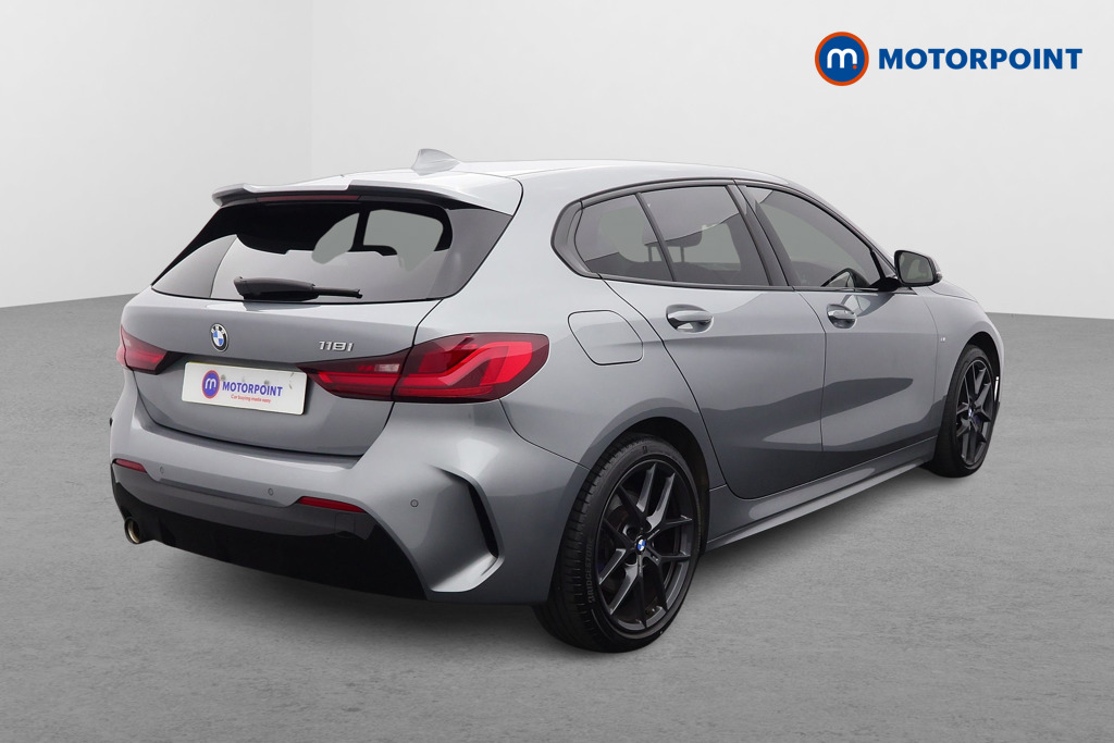 BMW 1 Series M Sport Automatic Petrol Hatchback - Stock Number (1600683) - Drivers side rear corner