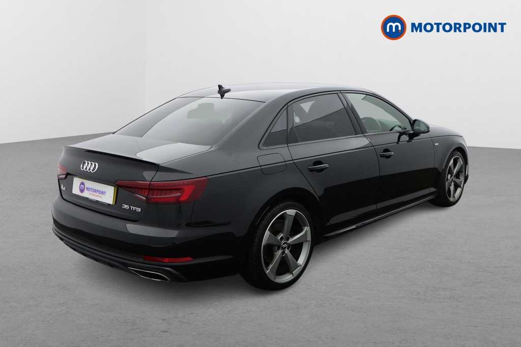 Audi A4 Black Edition Manual Petrol Saloon - Stock Number (1601347) - Drivers side rear corner