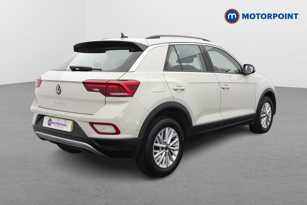 Volkswagen T-Roc Life Manual Petrol SUV - Stock Number (1601375) - Drivers side rear corner