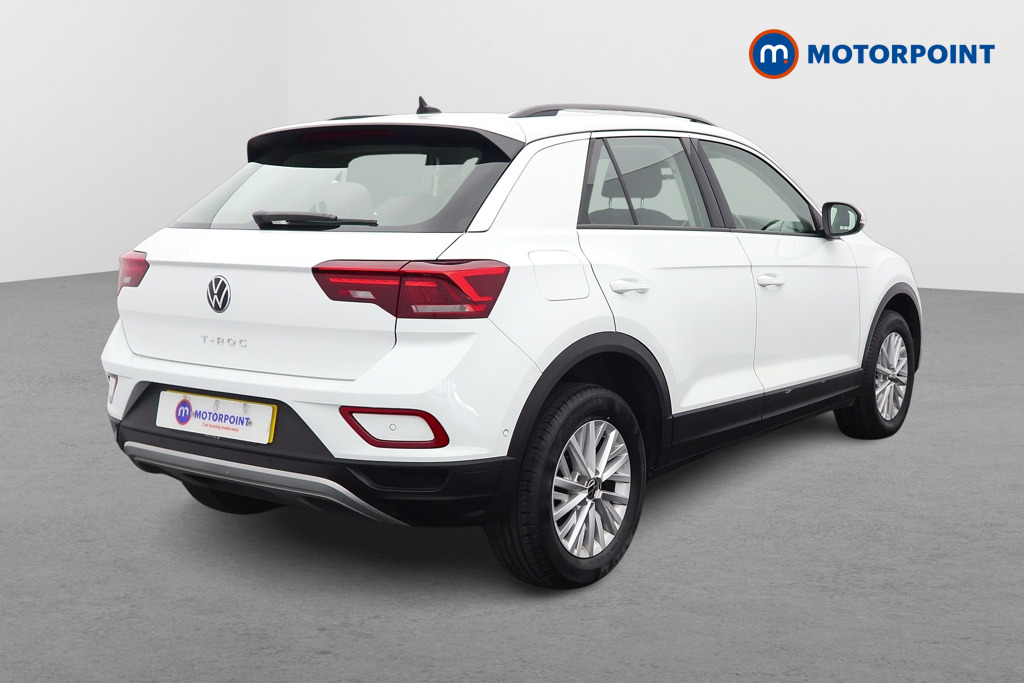 Volkswagen T-Roc Life Manual Petrol SUV - Stock Number (1601377) - Drivers side rear corner