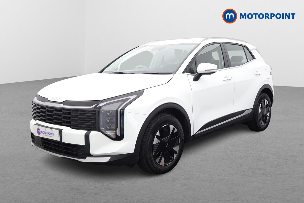 KIA Sportage Pure Automatic Petrol-Electric Hybrid SUV - Stock Number (1602025) - Passenger side front corner