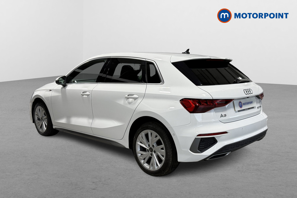 Audi A3 S Line Automatic Petrol Plug-In Hybrid Hatchback - Stock Number (1602358) - Passenger side rear corner