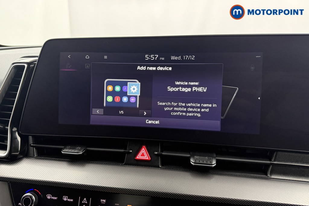 KIA Sportage 3 Automatic Petrol Plug-In Hybrid SUV - Stock Number (1602567) - 8th supplementary image