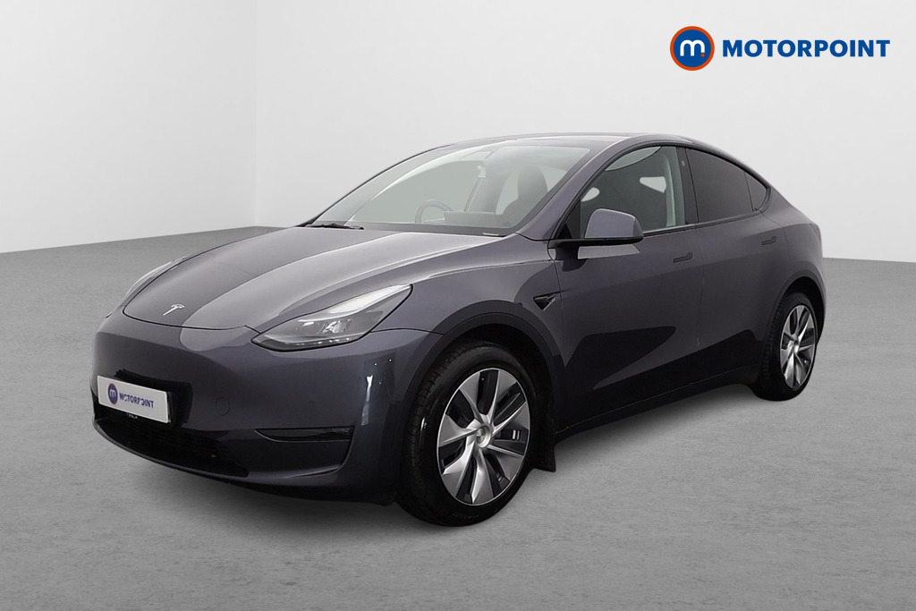 Tesla Model Y Long Range Automatic Electric SUV - Stock Number (1603270) - Passenger side front corner