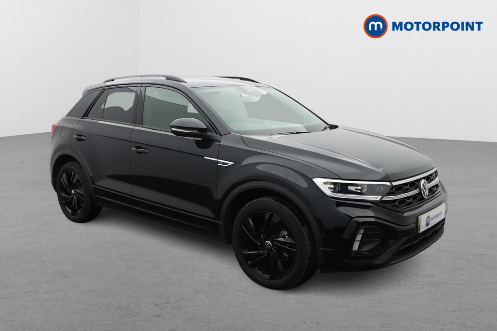 Volkswagen T-Roc Black Edition Automatic Petrol SUV - Stock Number (1603968) - Drivers side front corner