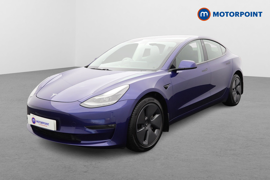Tesla Model 3 Long Range Automatic Electric Saloon - Stock Number (1604008) - Passenger side front corner