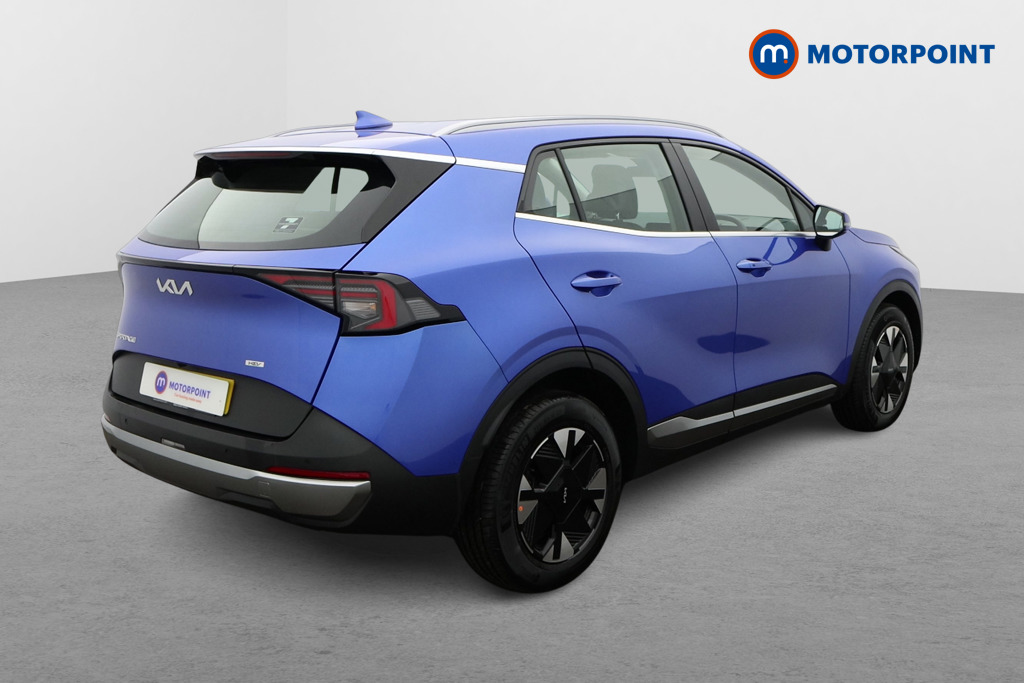 KIA Sportage Pure Automatic Petrol-Electric Hybrid SUV - Stock Number (1605010) - Drivers side rear corner