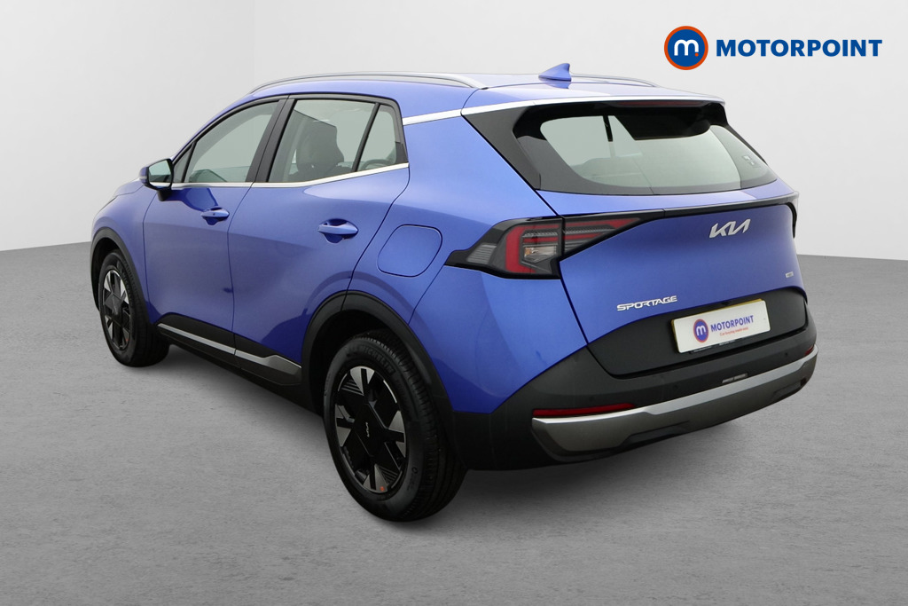 KIA Sportage Pure Automatic Petrol-Electric Hybrid SUV - Stock Number (1605010) - Passenger side rear corner