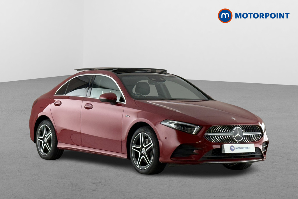 Mercedes-Benz A Class Amg Line Automatic Petrol Plug-In Hybrid Saloon - Stock Number (1572575) - Drivers side front corner