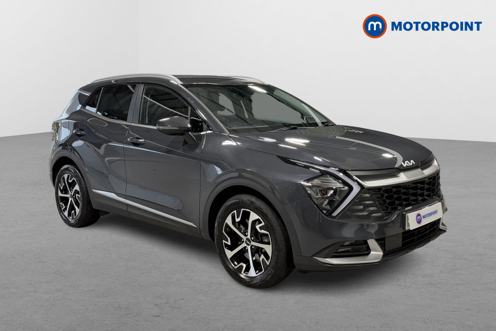 KIA Sportage 3 Automatic Petrol-Electric Hybrid SUV - Stock Number (1572732) - Drivers side front corner