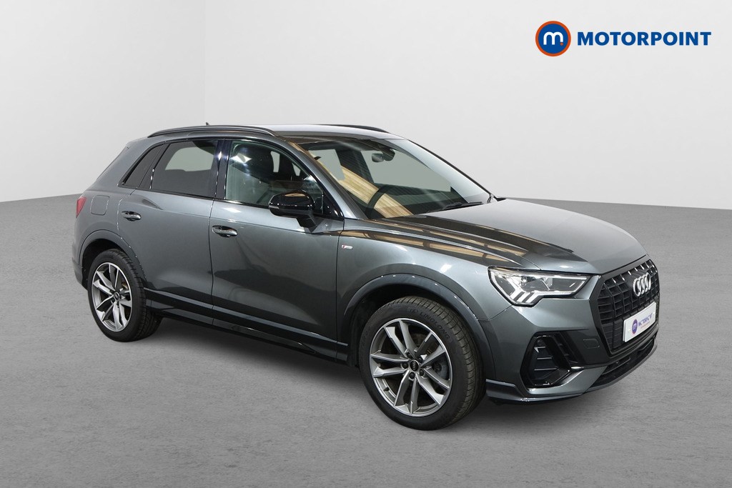 Audi Q3 Black Edition Manual Petrol SUV - Stock Number (1579222) - Drivers side front corner