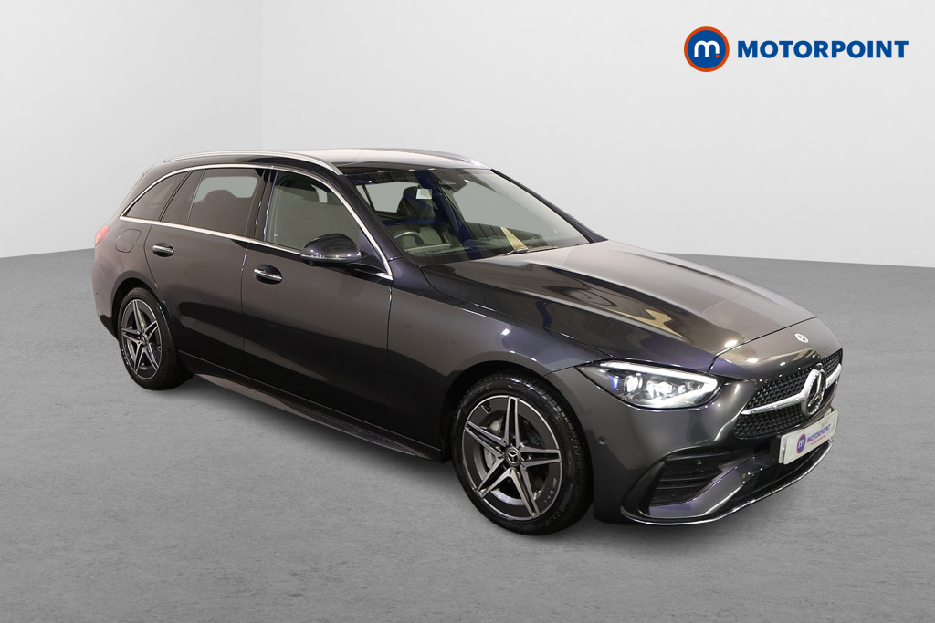 Mercedes-Benz C Class Amg Line Automatic Petrol Plug-In Hybrid Estate - Stock Number (1582978) - Drivers side front corner
