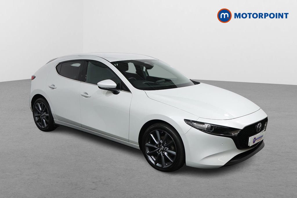 Mazda 3 Exclusive-Line Manual Petrol Hatchback - Stock Number (1583578) - Drivers side front corner