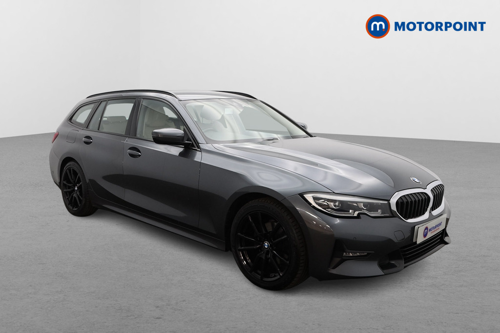 BMW 3 Series Sport Automatic Petrol Estate - Stock Number (1584397) - Drivers side front corner